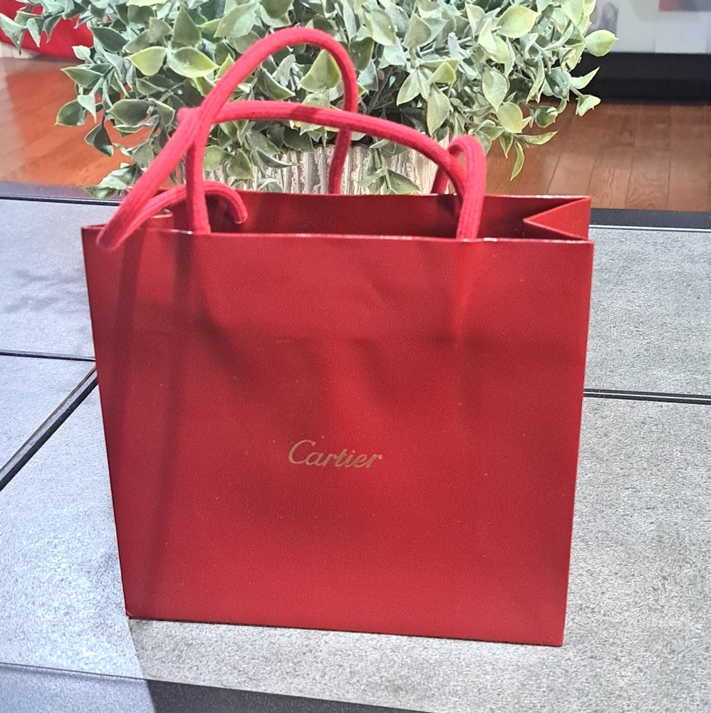 Cartier gift bag